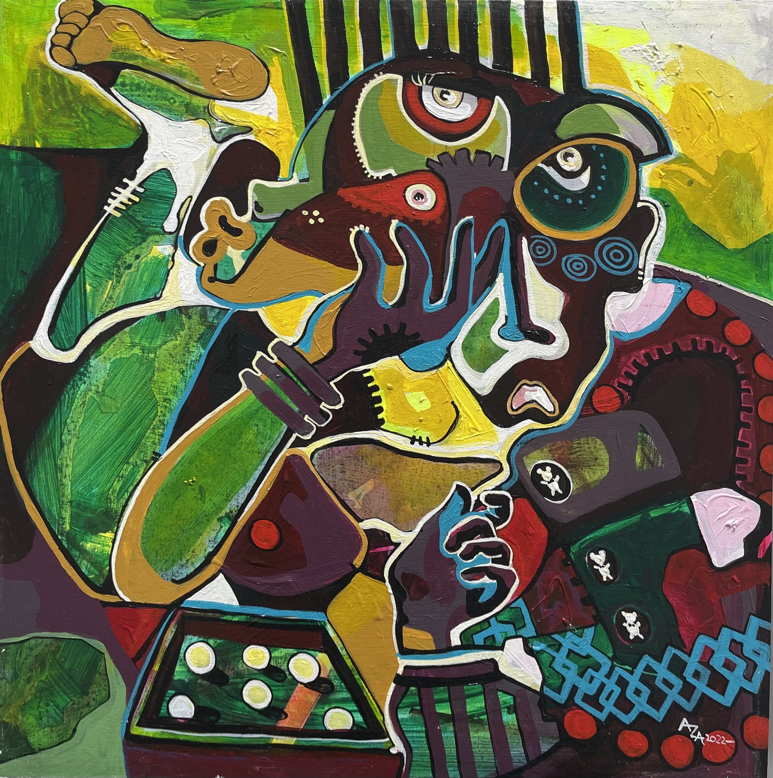 Aza Mansogi, Escape